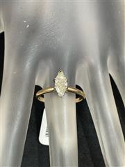 Lady's Diamond Solitaire Ring 1.06 CT. 14K Yellow Gold 2.3g